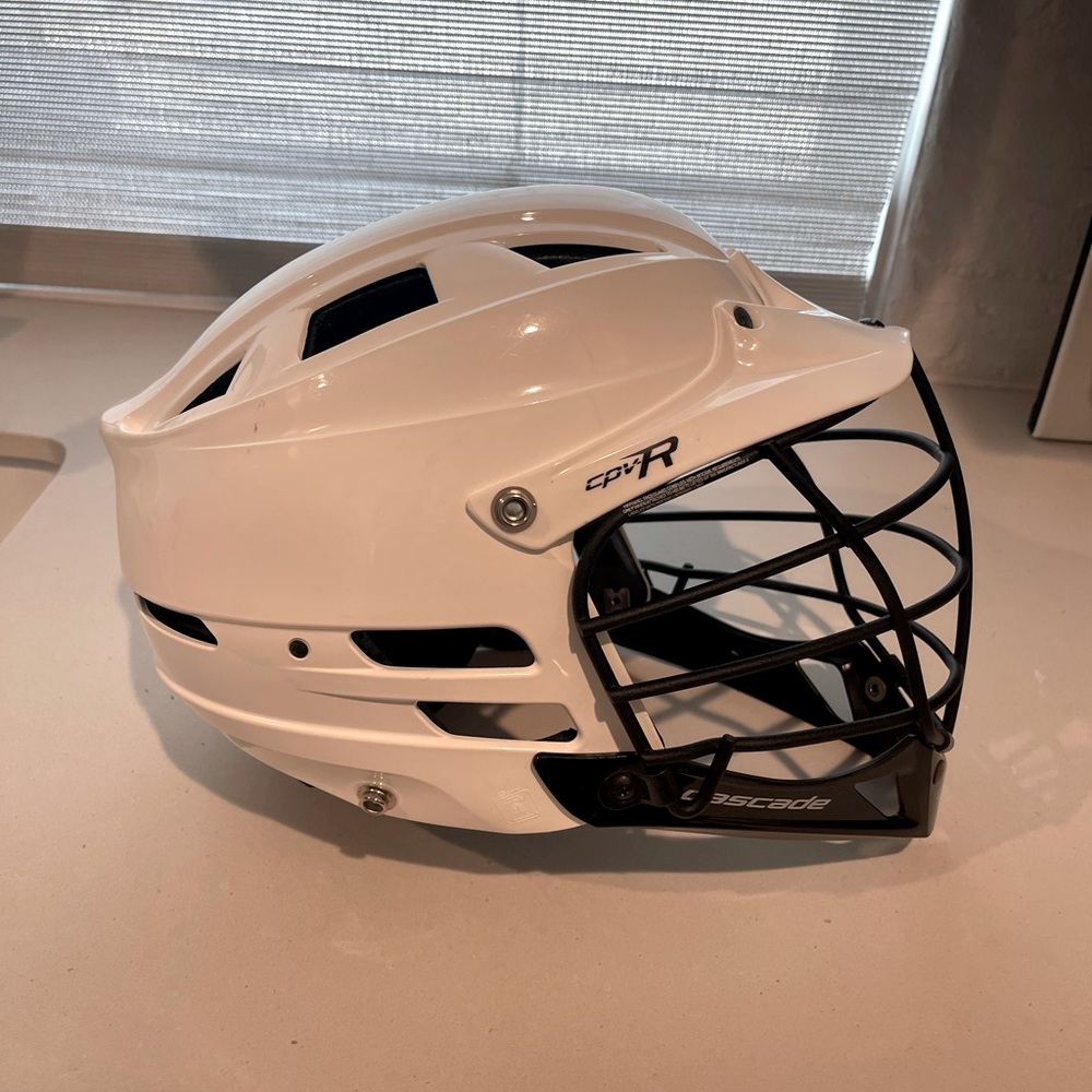 Boys lacrosse helmet